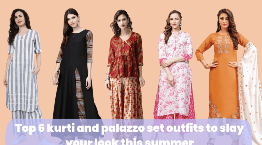 kurti and palazzo set