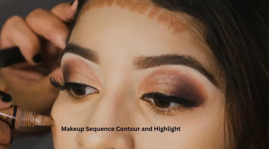 Makeup Sequence Contour and Highlight