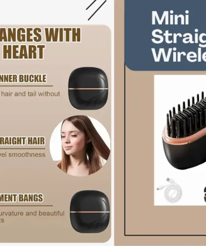 Mini Hair Straighteners Wireless